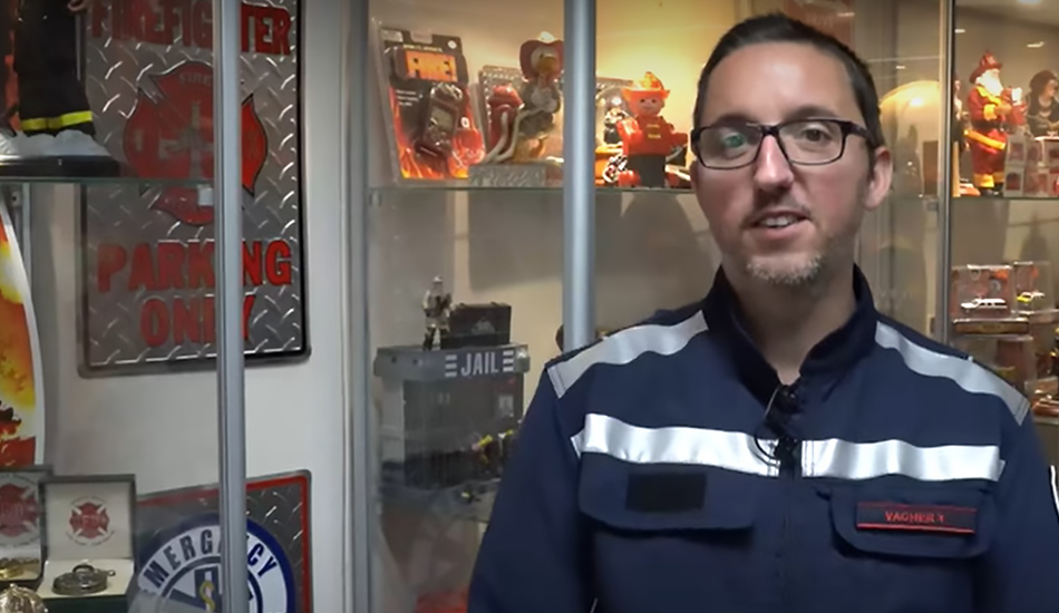 Yohan, pompier-ambulancier volontaire - Zone Wallonie picarde